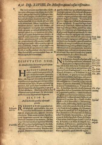 Dispvtatio XXIX