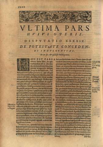 Vltima pars... Dispvtatio XXXXIX