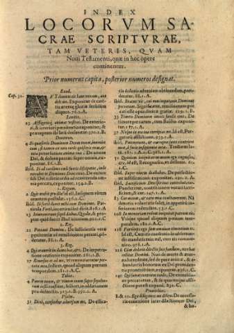 Index locorvm Sacrae Scriptvrae,,,