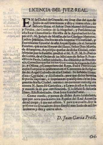 Licencia del Jvez Real