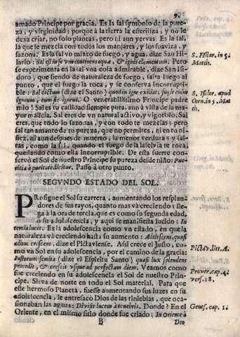 Segvndo estado del  sol