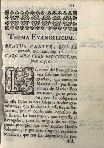 Thema evangelicum