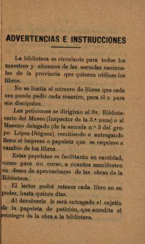 Advertencias e instrucciones