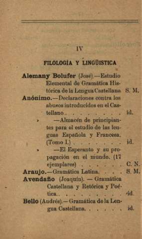 Filología y lingüistica