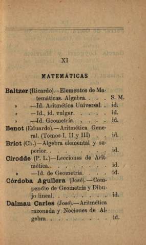 Matemáticas