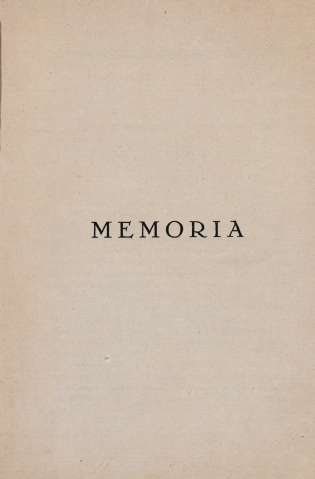 Memoria