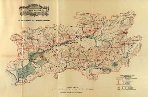 Mapa. Plan General de Aprovechamientos