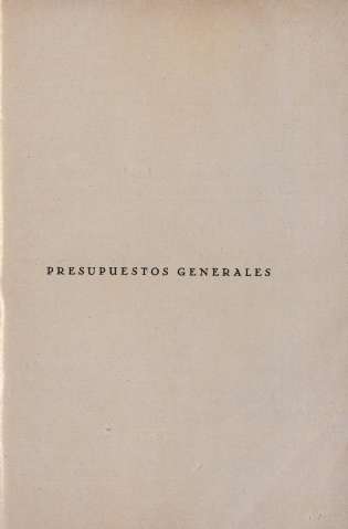 Presupuestos generales