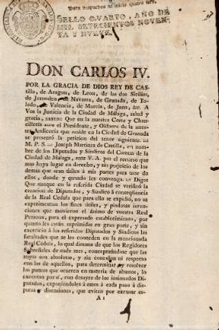 Don Carlos IV
