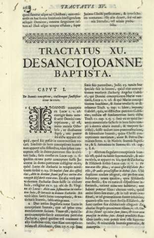 Tractatus XV. Desanctotioanne Baptista
