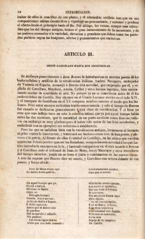 Articulo III. Desde Garcilaso hasta los Argensolas