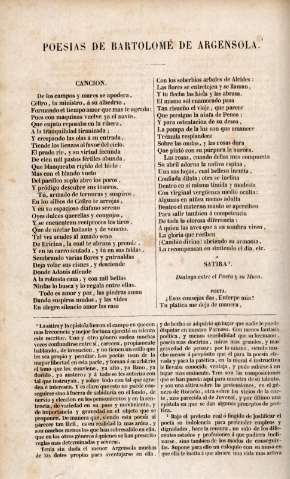 Poesias de Bartolomé de Argensola