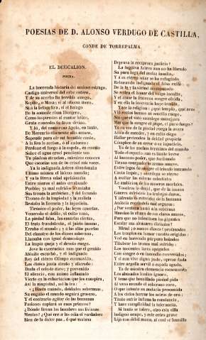 Poesias de D. Alonso Verdugo de Castilla, Conde de Torrepalma