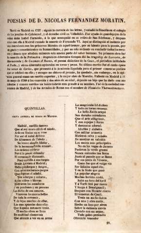Poesias de D. Nicolas Fernandez Moratin