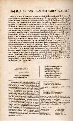 Poesias de Don Juan Melendez Valdes