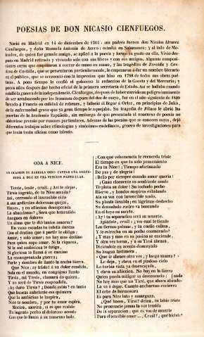 Poesias de Don Nicasio Cienfuegos