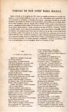 Poesias de Don Josef Maria Roldan