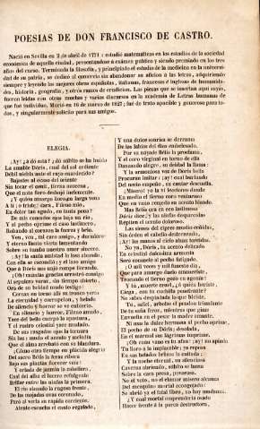 Poesias de Don Francisco de Castro
