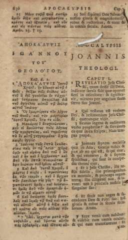 Apocalypsis Joannis theologi