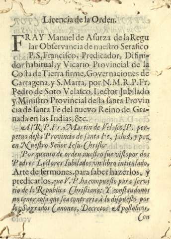 Licencia de la orden