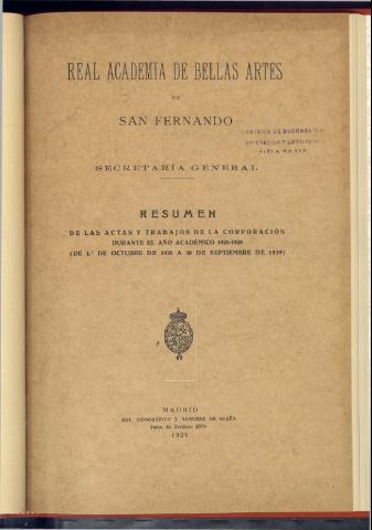 Curso 1928/29