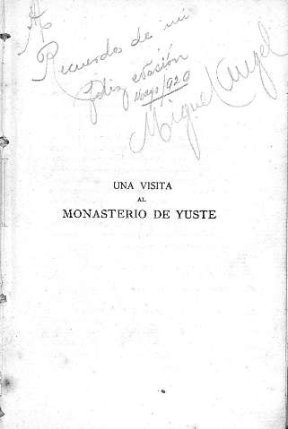 [Una visita al Monasterio de Yuste] 9