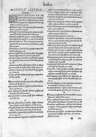 Index alphabeticus