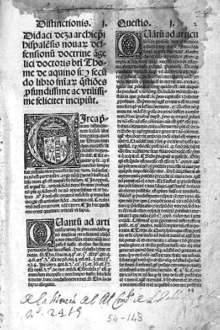 [Didaci deza archiepi hispalensis nouarum deffensionum... secundo libro... y Distinctionis] a ii