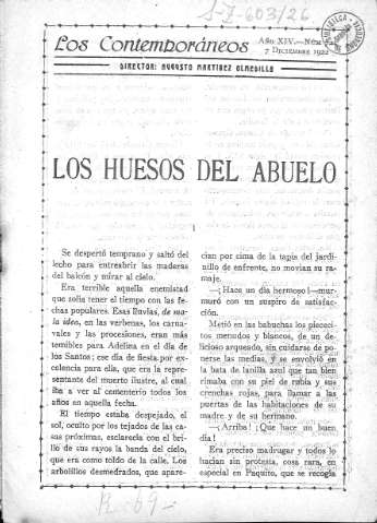 Los huesos del abuelo