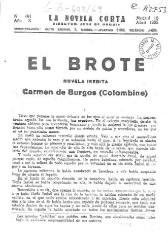 El brote
