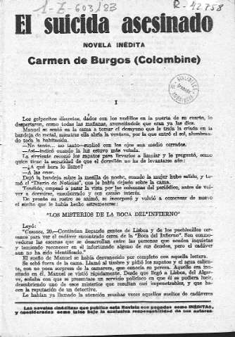 El suicida asesinado
