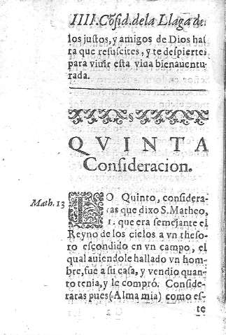 Quinta Consideracion