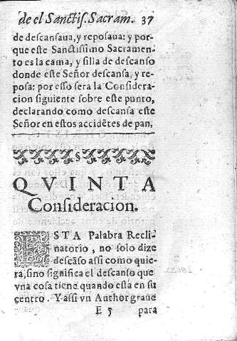 [Quinta Consideracion] 37