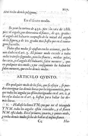 [Articulo Quinto] 207
