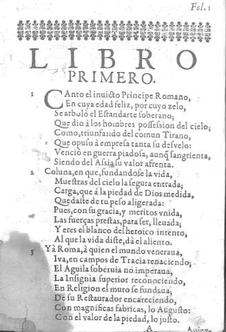 [Libro I] A