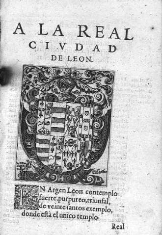 A la Real Ciudad de Leon