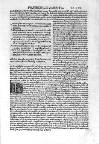 [Liber Secundus. De genere & declinatione] XVI