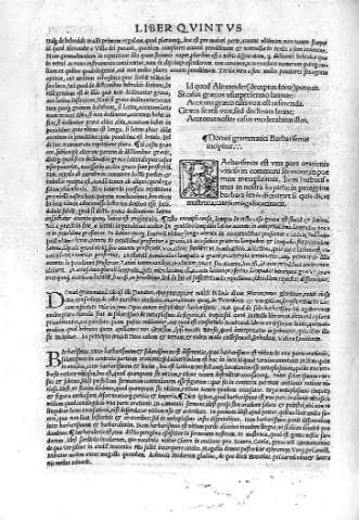 Donati grammatici Barbarismus