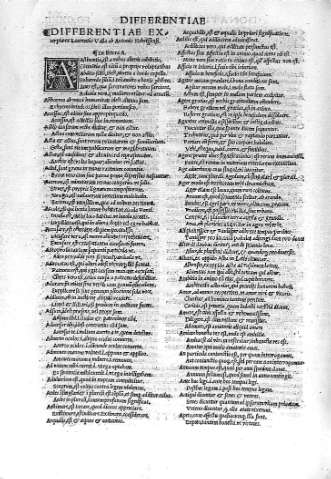 Differentiae excerptae ex Laurentio Vallae...