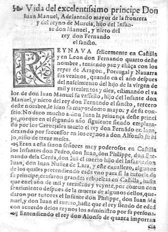 Vida del excelentissimo principe Don Juan Manuel