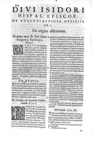 De ecclesiasticis officiis