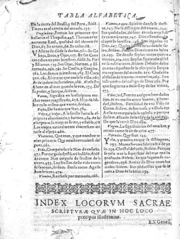Index Locorum Sacrae Scripturae...