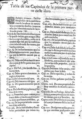 [Tabla de los Capitulos de la primera parte] 145