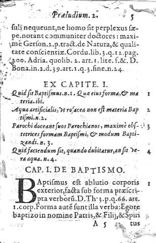 [Cap. I. De Baptismo] 5