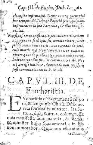 [Caput. III. De Eucharistia] 62