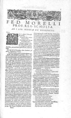 [Fed. Morelli Prof. Reg. Scholia...] 1