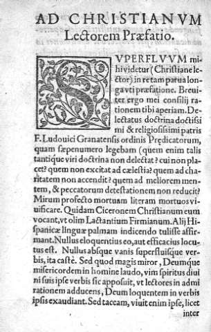 Praefatio