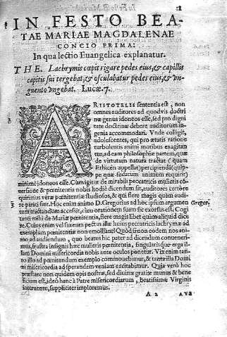 [In festo Mariae Magdalenae...] 1