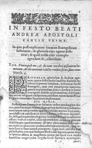 [In festo Beati Andreae Apostoli...] 7