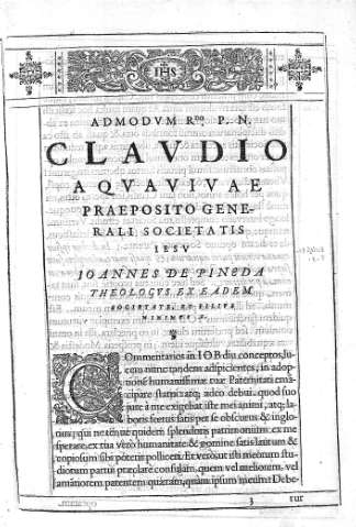Caludio a qua vivae praeposito generali...
